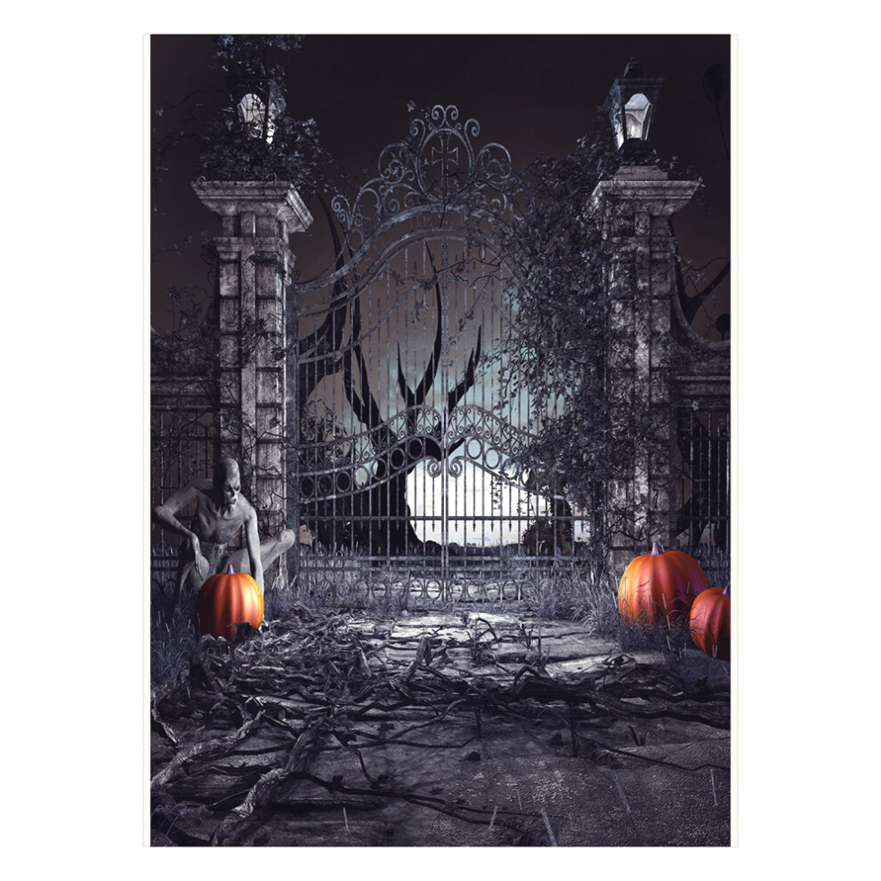 Halloween Pumpkin Backdrop Photography Background 210X150cm 4661362982715