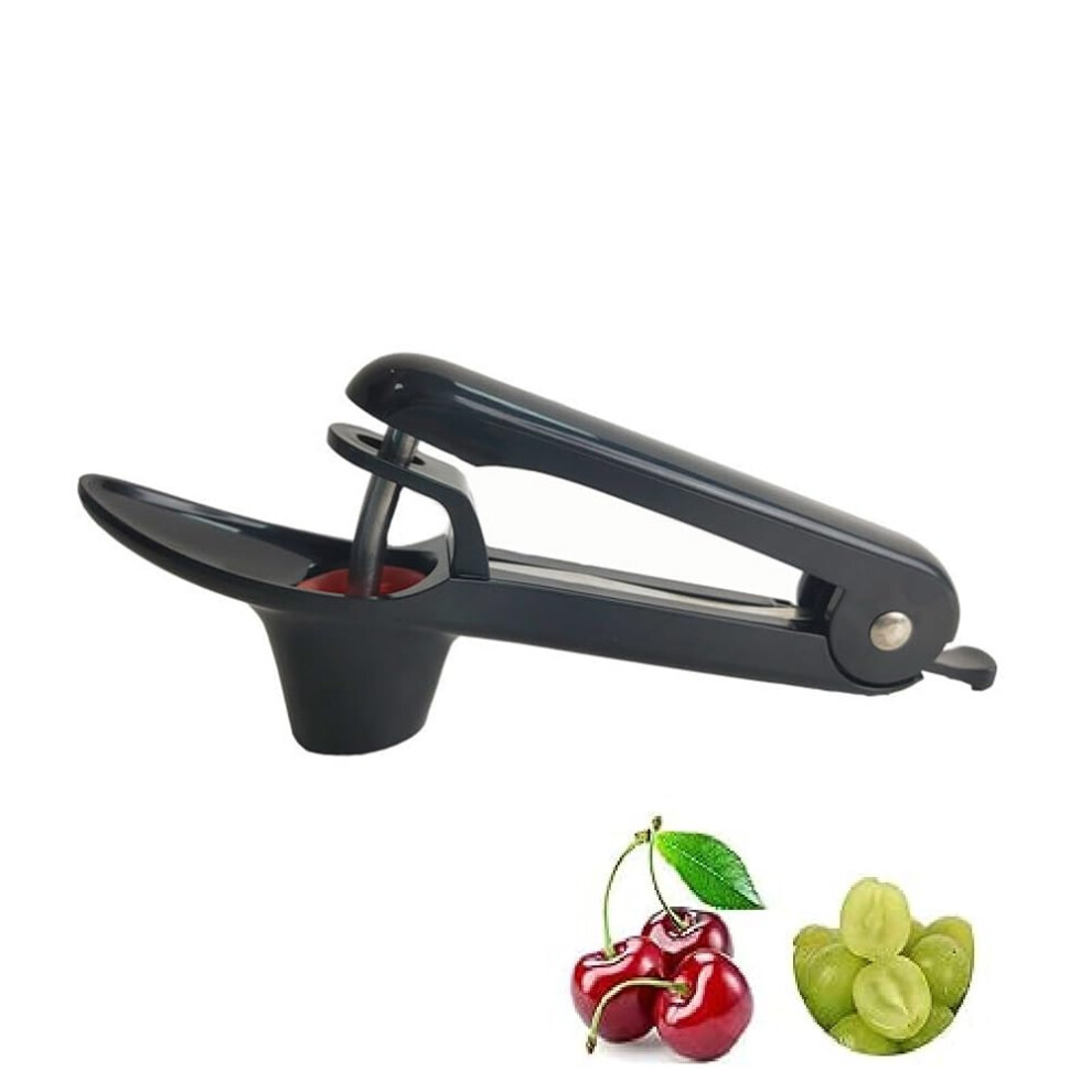 Multi Cherry Pitter Tool Olive Pitter Cherry Stoner Remover With Stainless Steel Rod Black 9067246915490