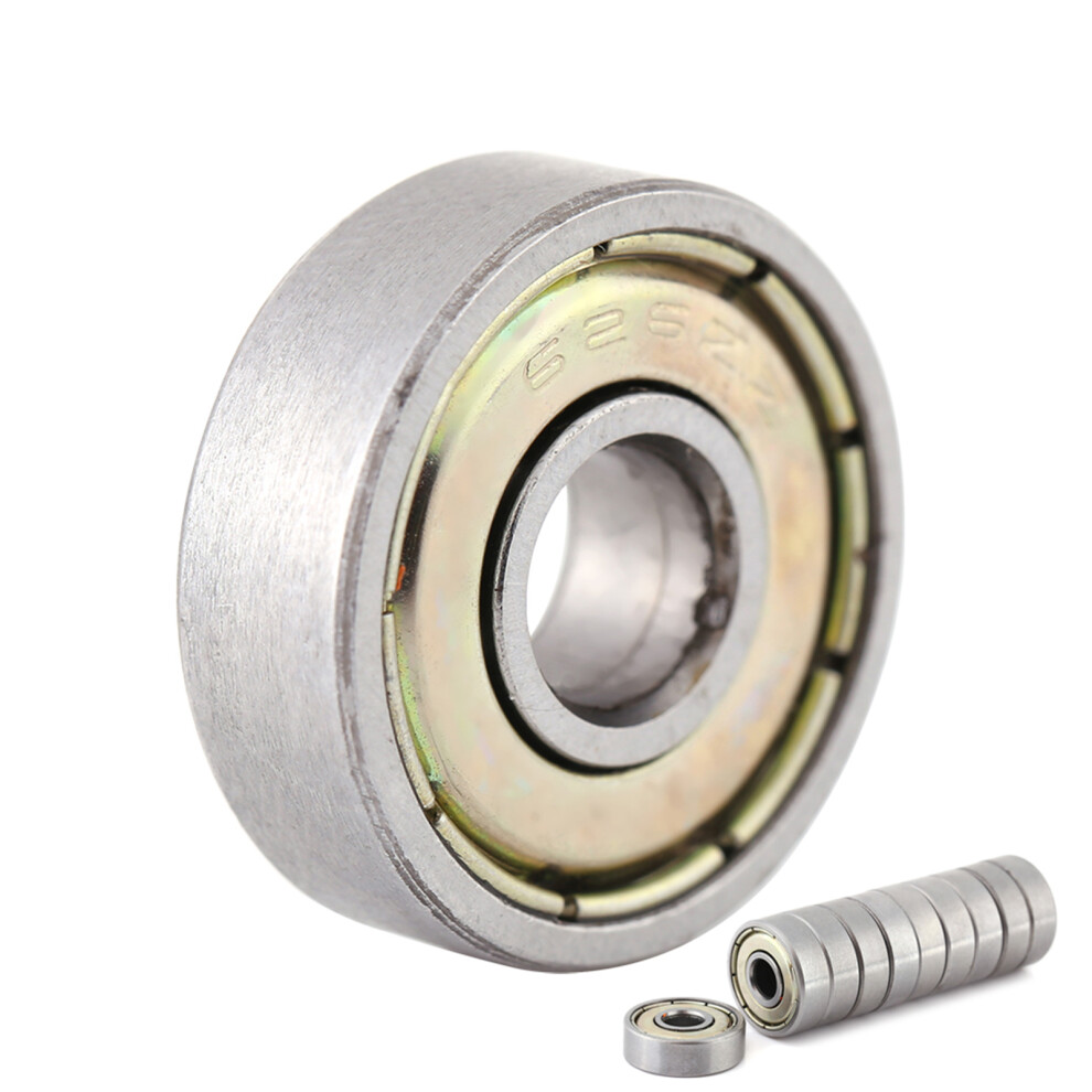 Ball Bearings 626Zz Metal Shielded 6X19x6mm Durable Carbon Steel Miniature Set 6941362984321