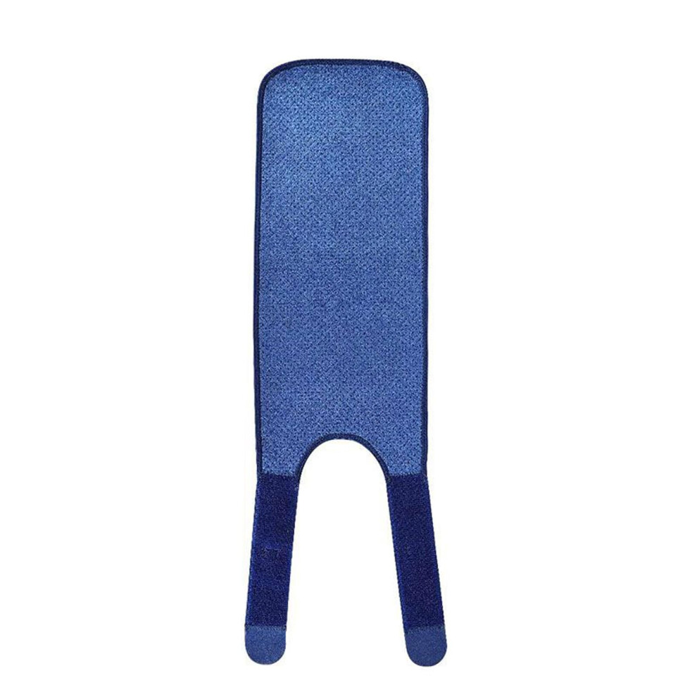 Blue Adjustable Thigh Brace Unisex Hamstring Compression Sleeve Breathable Nonslip Sea Model