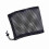 Washable Black Nylon Mesh Golf Ball Holder Bag with Drawstring M 1