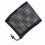 Washable Black Nylon Mesh Golf Ball Holder Bag with Drawstring M 15