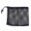 Washable Black Nylon Mesh Golf Ball Holder Bag with Drawstring M 3