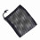 Washable Black Nylon Mesh Golf Ball Holder Bag with Drawstring M 13