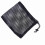 Washable Black Nylon Mesh Golf Ball Holder Bag with Drawstring M 4