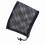 Washable Black Nylon Mesh Golf Ball Holder Bag with Drawstring M 11