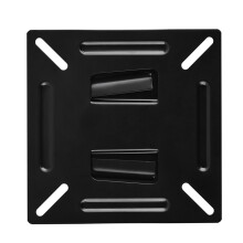 Wandmontierter Monitorhalter für 12-24 Zoll LCD/LED-TV, schwarz