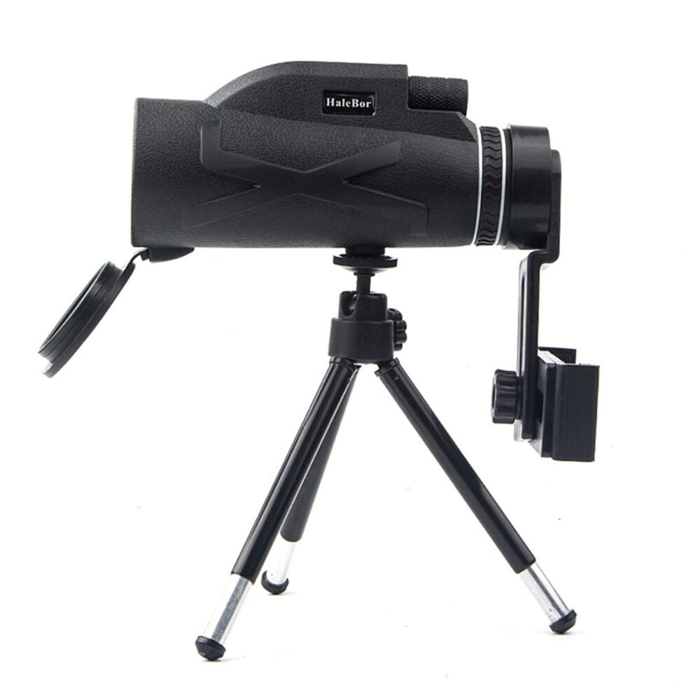 Monoculars 80X100 Power Monocular Telescope Adjustable Clip Zoom For Outdoor Hiking Waterproof Camping Binoculars Light 9105992238460