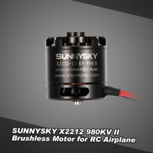 X2212 980KV Brushless Motor 2-4S für RC-Flugzeug Hochleistungs 57g