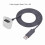 White USB Cable for Xbox 360 Controller - Fast Charge While Playing 2