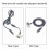 White USB Cable for Xbox 360 Controller - Fast Charge While Playing 6