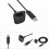 High-Speed Charging USB Cable for Xbox 360 Wireless Controller Black 4