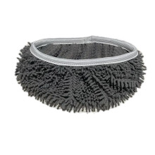 Washable Mop Replacement Pads Reusable Mop Refills-Dark Gray