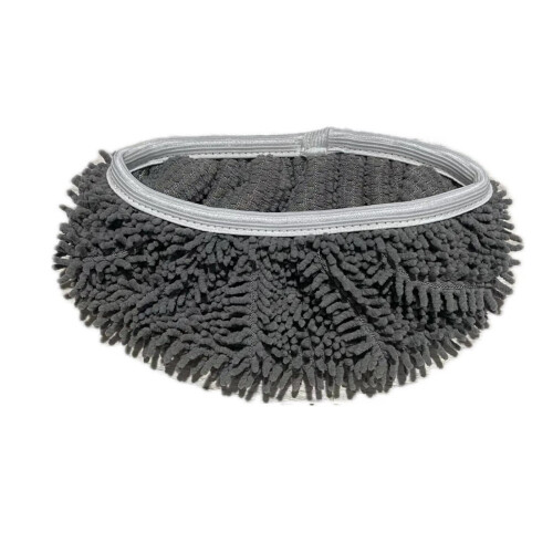 Washable Mop Replacement Pads Reusable Mop Refills-Dark Gray