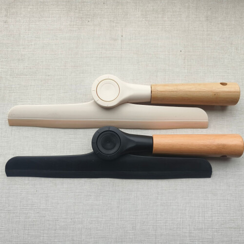 Soft rubber reeling T-shaped glass wiper-Beige 2