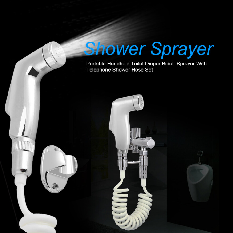 Durable Bidet Sprayer With Tangle-Free Hose For Diaper & Shower Needs 3271362989273