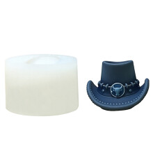 Flexible Cowboy Hat Mould for Home Craft Soap-XQ7468 Large size