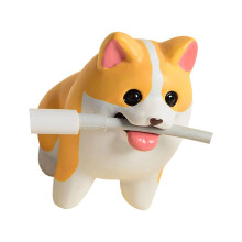 Dog Sculptures Resin Dog Statues Dogs Figurines with Cable-4