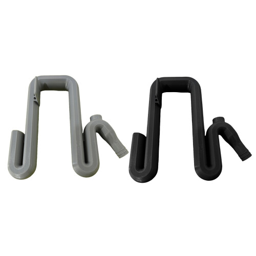Priming Siphoning Hose Overflow Pipe Auto Drain Fill-Gray 1