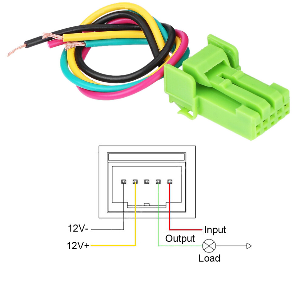 Automotive Led Rocker Switch For Camery Yaris Highlander Prius Fog System Light 6931362992068