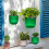 Καλάθι γλάστρας εξωτερικού χώρου με κρεμαστές οπές αποστράγγισης από υλικά 5