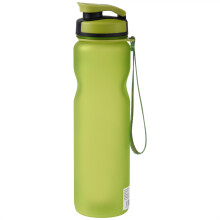 Herbruikbare waterfles met parelversiering, haarspeldjes-thema, motiverende klapdeksel, BPA-vrije, lekvrije Tritan waterfles voor de sportschool,