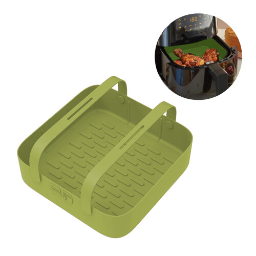 Air Fryer Saver: Αντικολλητικά και ασφαλή για πλυντήριο πιάτων σιλικονούχα πατάκια για
