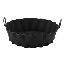 Healthy Cooking Air Fryer Pad, Antihaft-Air Fryer Zubehör, Wiederverwendbares Backblech, Perfekt für Airfryer, Mikrowellen und