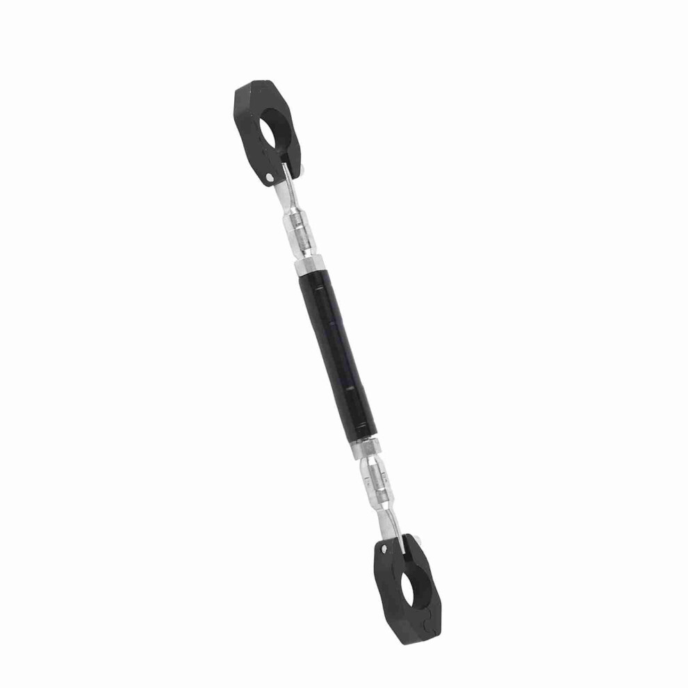 Aluminium Alloy Motorcycle Handlebar - Adjustable Crossbar For Most Bikes Black 7891362993474