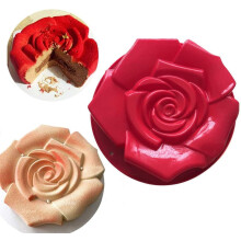 Der Traum jedes Blumenkünstlers: Wiederverwendbare Backformen, antihaftbeschichtete Silikon-Backformen in Blumenform, perfekt zum Backen, leicht zu