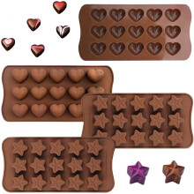 Valentinstag-Pralinenformen, temperaturbeständig, ofen- und mikrowellengeeignet für vielseitige Verwendung