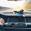 Clip On Car LCD Thermometer & Clock with Blue Backlight Display 7