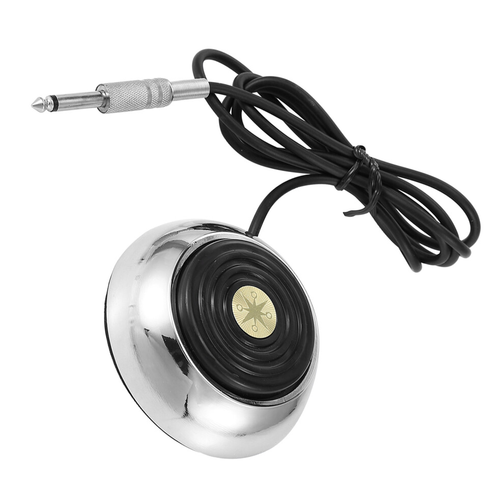 360 Steel Tattoo Foot Pedal Switch with Secure Anti-Slip Base Heavy-Duty