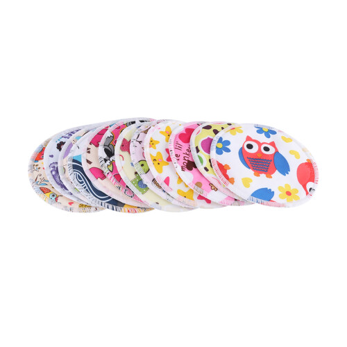12pcs Washable Bamboo Nursing Pads – Soft, Absorbent & Reusable 1