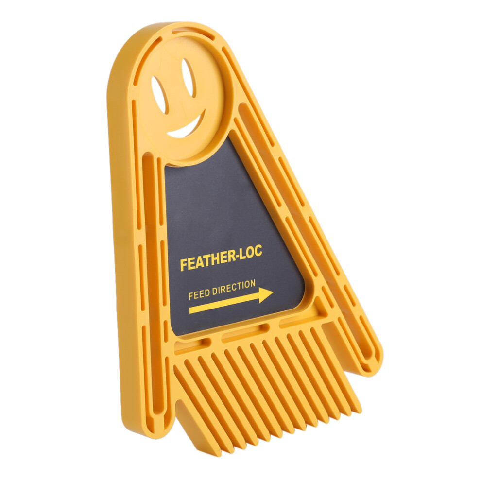 Multi-Purpose Double Feather Board Router Table Saws Miter Gauge 21cm Yellow-image-OPC-PN5QCC6-NEW