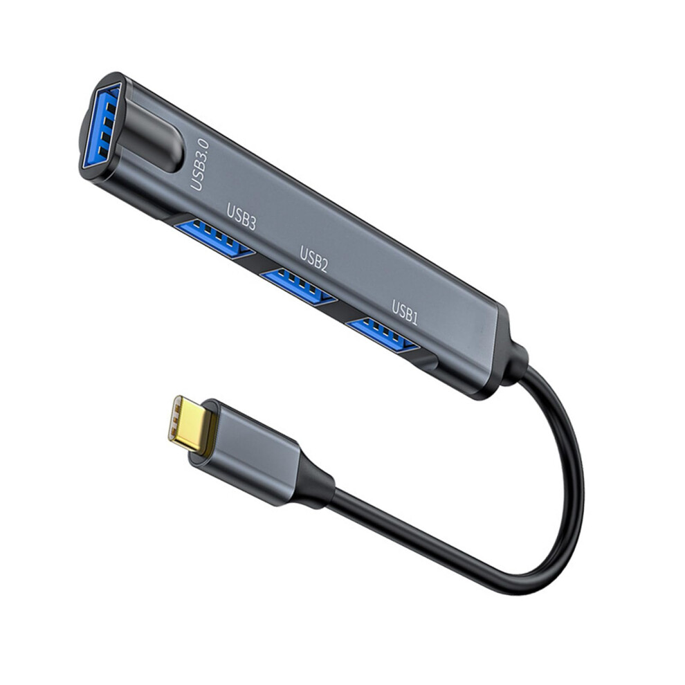 Typec To Usb3.0 2.0 Adapter 4Port Usb Splitter Usba Hub For Usbc Laptops Usb 3.0/2.0 Data Transfer 9105992239627