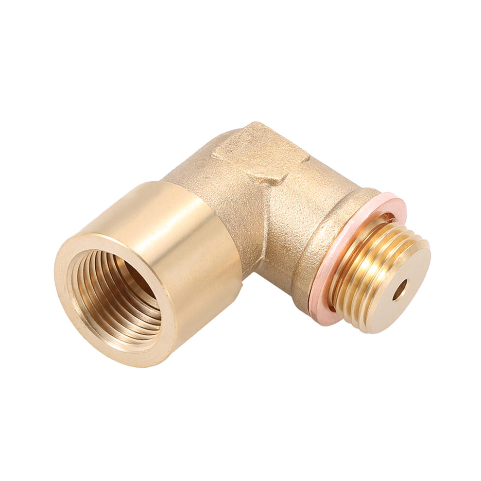 90 Brass Lambda O2 Sensor Extender Spacer M18x1.5 For Decat & Emulators 5041362995943