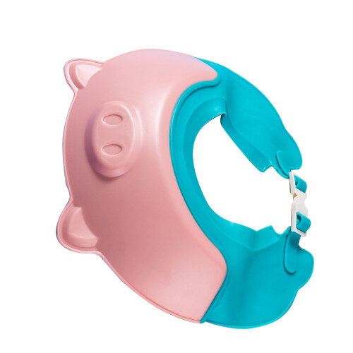 Verstellbare Baby Shampoo Cap Schweinchen