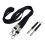 Dog Training Whistle With Lanyard Metal Black 2Pack 1