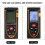 SNDWAY 60m Laser Distance Meter, Digital, Portable, Black 1