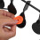 Rotating Metal Target System: 5 Shooting Targets with Stickers 8