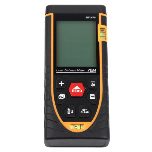 SNDWAY 60m Laser Distance Meter, Digital, Portable, Black 2