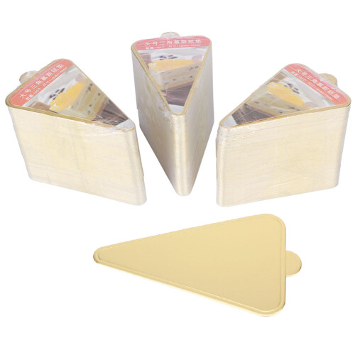 300 stücke Dreieckige Mousse Kuchen Boards Cupcake
