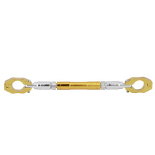 Adjustable Gold CNC Cut Motorcycle Handlebar for 7/8" 22mm Bars