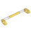 Adjustable Gold CNC Cut Motorcycle Handlebar for 7/8" 22mm Bars 7
