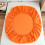 Double Single Fitted Sheets Microfibre 27cm Deep Pocket Solid Color Print Bed Sheets Super King Orange 3