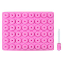 Delightful Creations : Moule à bonbons gélifiés en silicone, antiadhésif, de qualité alimentaire, taille idéale, démoulage facile, moule
