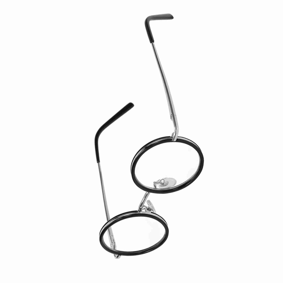 Retro Round Resin Reading Glasses 3.0 Strength Lightweight & Stylish