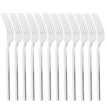 Diskmaskinssäkra bestick, elegant design lämplig för kök, matsal, evenemang, dagliga middagar, 12 delar