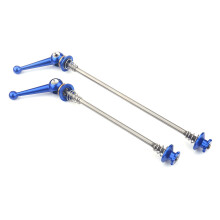 Ultralight Titanium Alloy Quick Release Bike Skewers 2pcs Blue